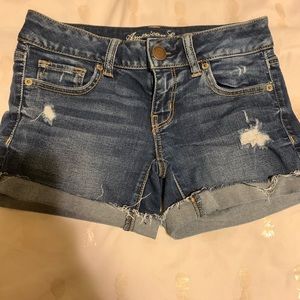 American eagle shorts size 0